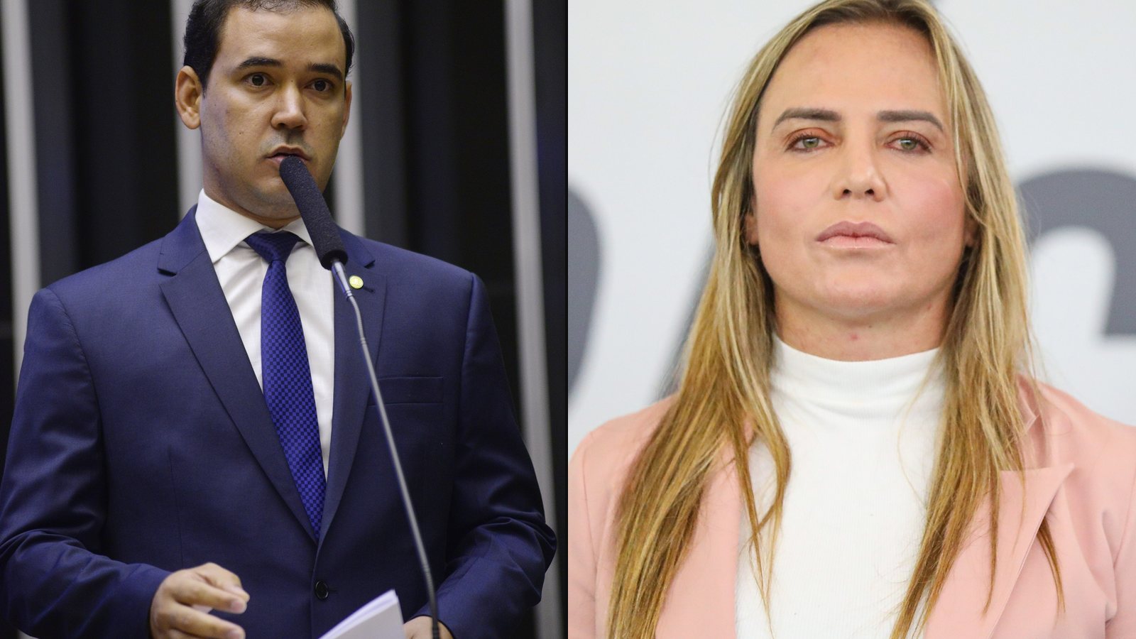 Vicentinho Júnior e Celina Leão